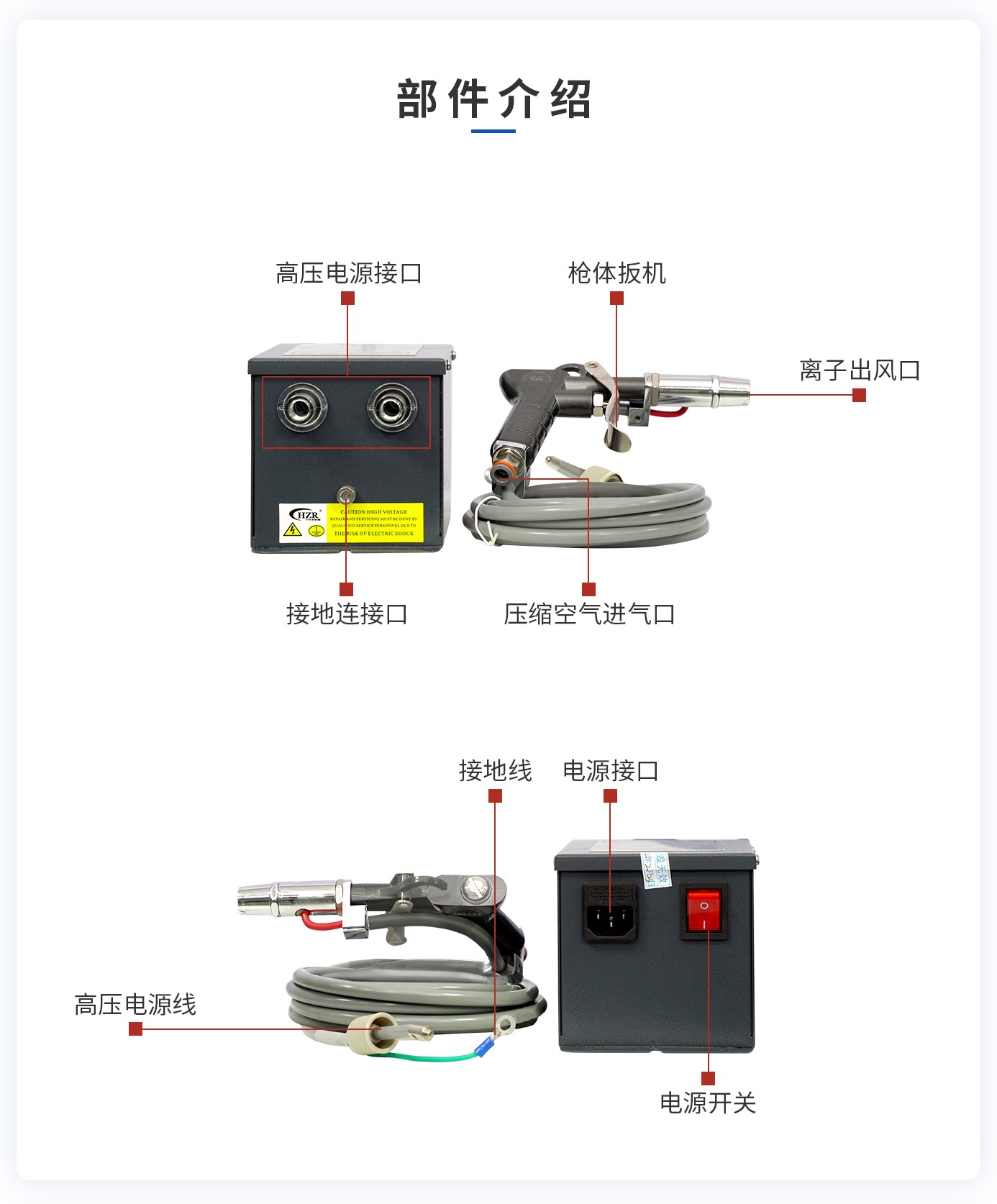 離子風機|離子風棒|靜電消除器|ESD門禁系統(tǒng)|HZR